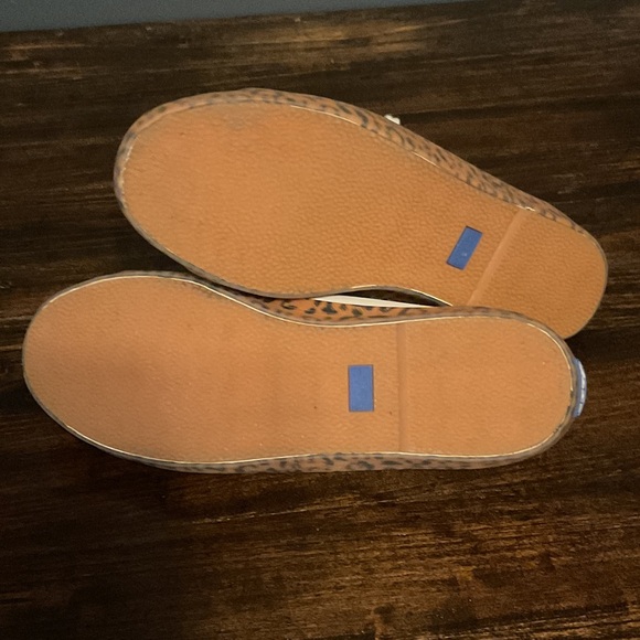 Leather Keds with Leopard Print Sole - Picture 8 of 8
